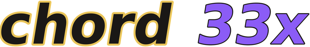 chord 33x logo